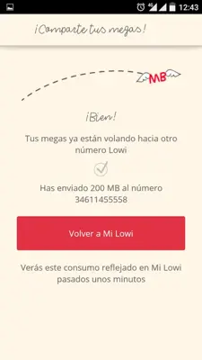 Mi Lowi android App screenshot 1